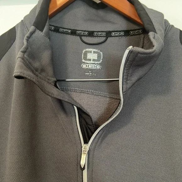 Jekel Vineyards OGIO Polyester Size XL Jacket Gray & Black Zip Up - Picture 3 of 5